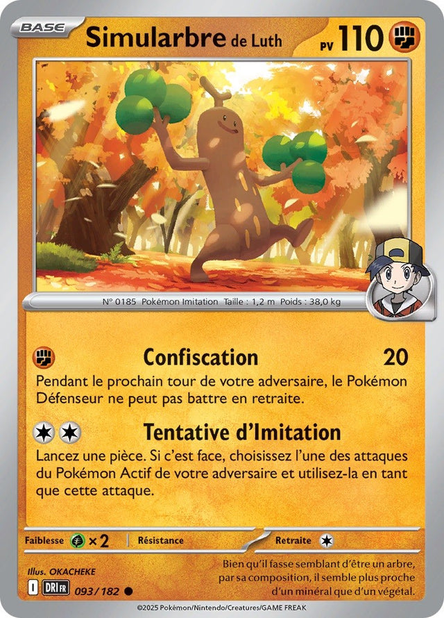 Simularbre de Luth (DRI 093) - Rivalités Destinées - Carte Pokémon