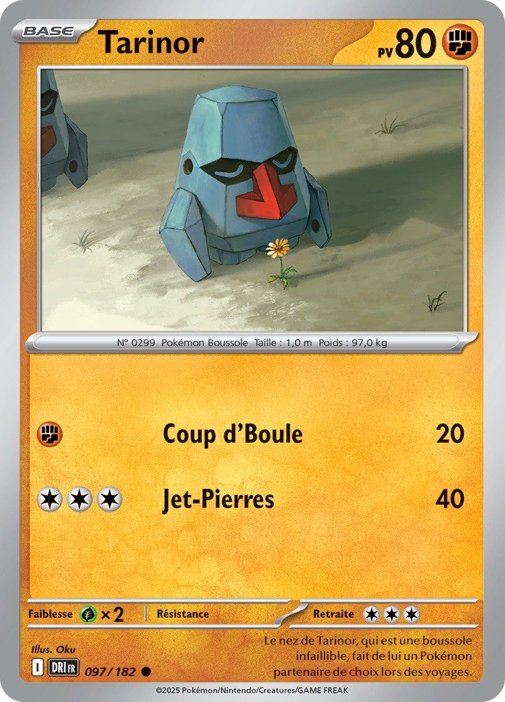 Tarinor (DRI 097) - Rivalités Destinées - Carte Pokémon