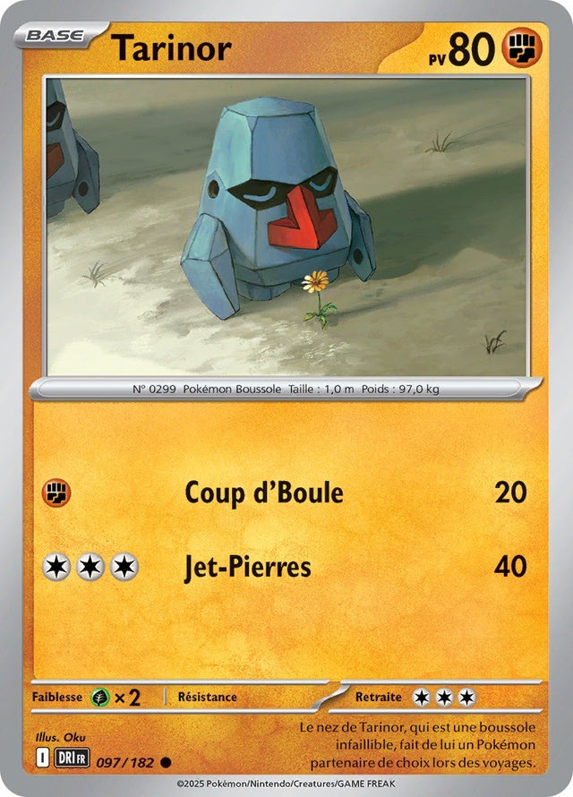 Tarinor (DRI 097) - Rivalités Destinées - Carte Pokémon