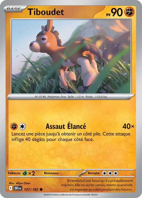 Tiboudet (DRI 107) - Rivalités Destinées - Carte Pokémon