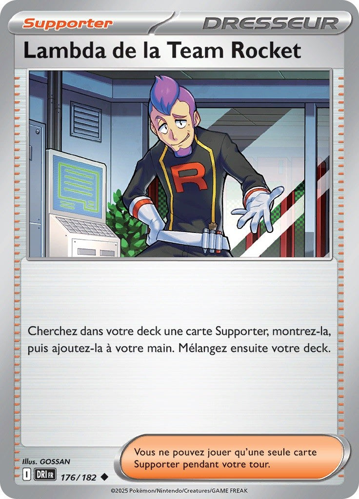 Lambda de la Team Rocket (DRI 176) - Rivalités Destinées - Carte Pokémon