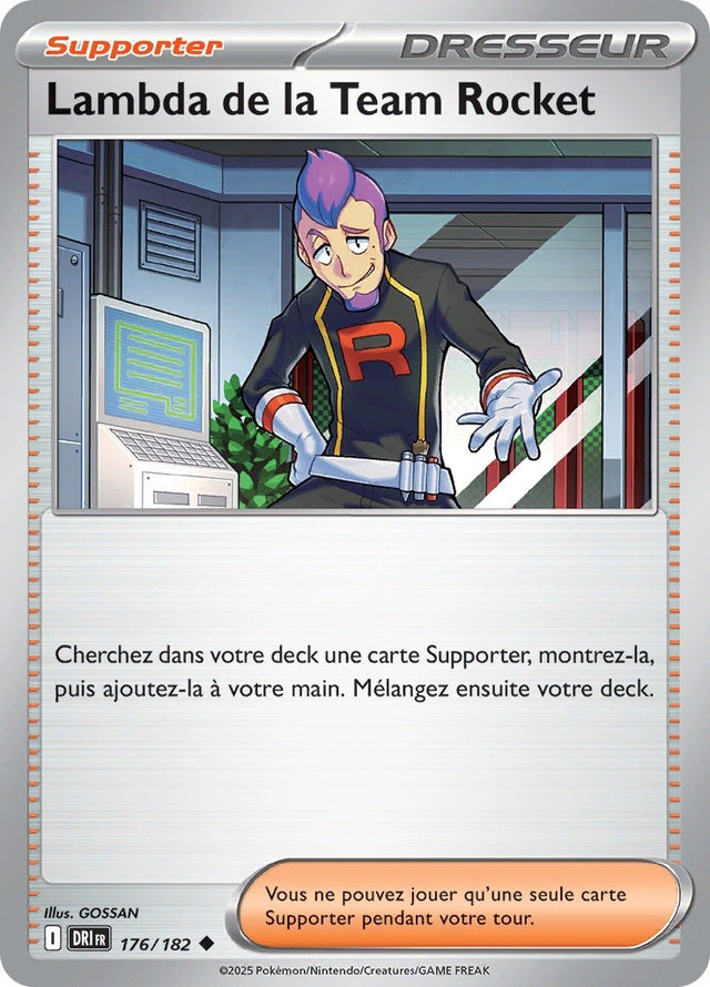 Lambda de la Team Rocket (DRI 176) - Rivalités Destinées - Carte Pokémon