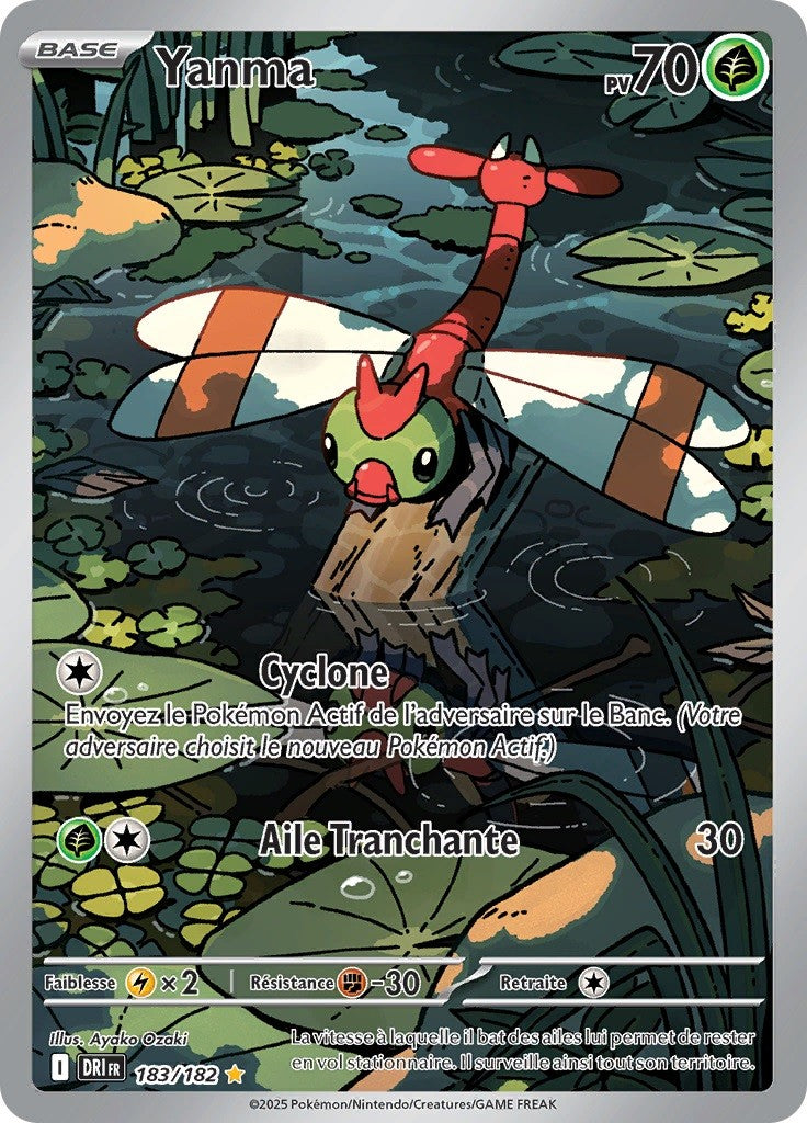 Yanma (DRI 183) - Rivalités Destinées - Carte Pokémon