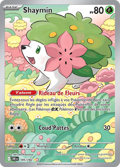 Shaymin (DRI 185) - Rivalités Destinées - Carte Pokémon