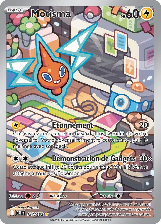 Motisma (DRI 197) - Rivalités Destinées - Carte Pokémon
