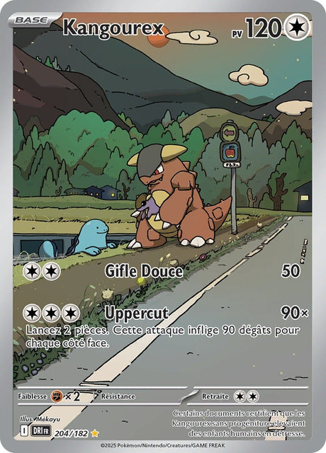 Kangourex (DRI 204) - Rivalités Destinées - Carte Pokémon