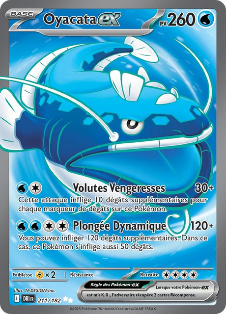 Oyacata ex (DRI 211) - Rivalités Destinées - Carte Pokémon