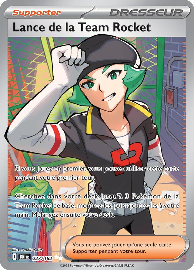 Lance de la Team Rocket (DRI 227) - Rivalités Destinées - Carte Pokémon