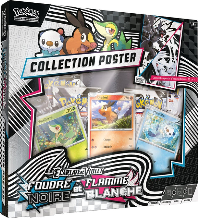 Pokémon - Collection Poster EV10.5 : Foudre Noire & Flamme Blanche