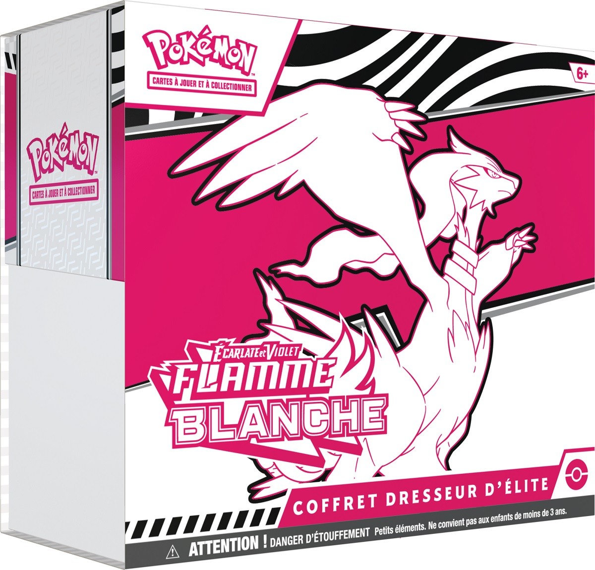 Pokémon - Coffret Dresseur d'Élite EV10.5 - ETB Flamme Blanche : Reshiram