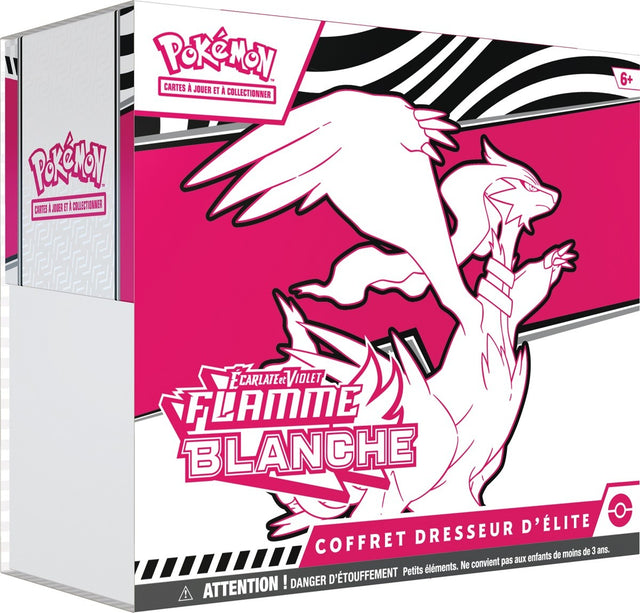 Pokémon - Coffret Dresseur d'Élite EV10.5 - ETB Flamme Blanche : Reshiram