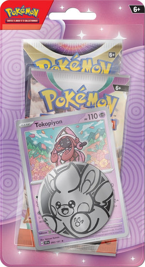 Pokémon - Duo-Pack de 2 Boosters Août 2025 : Tokopiyon