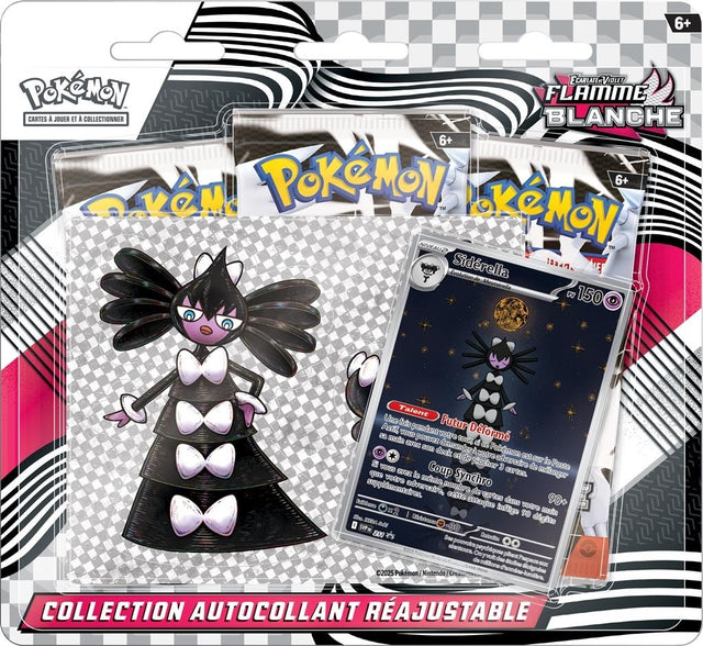 Pokémon - Tri-Pack 3 Boosters EV10.5 Flamme Blanche : Sidérella