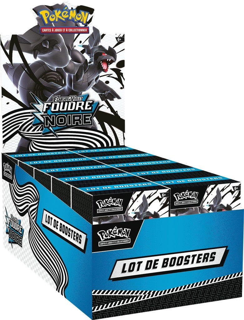 Pokémon - Display de 10 Bundle / Lot de Boosters EV10.5 : Foudre Noire