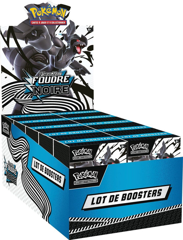 Pokémon - Display de 10 Bundle / Lot de Boosters EV10.5 : Foudre Noire