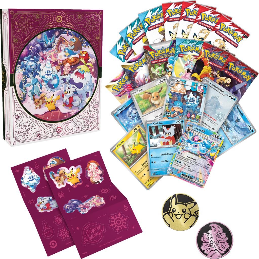 Pokémon - Coffret Calendrier des Fêtes 2025