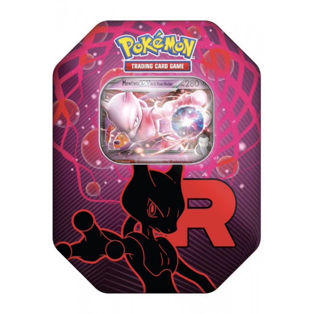 Pokémon - Pokébox Mewtwo-ex de la Team Rocket (Septembre 2025)