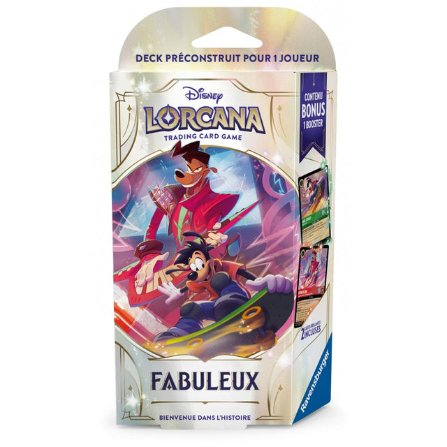 Disney Lorcana TCG - Deck de Démarrage Fabuleux : Max Dingo & Powerline
