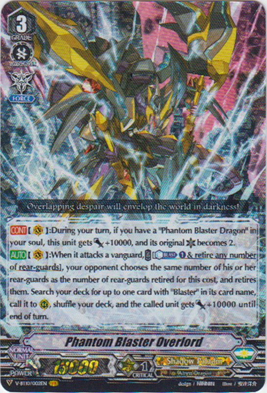 V-BT10/002 Phantom Blaster Overlord