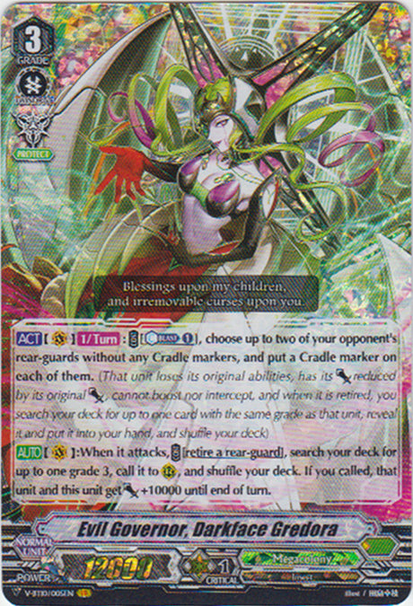 V-BT10/005 Evil Governor, Darkface Gredora