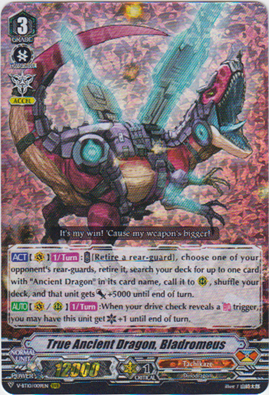 V-BT10/009 True Ancient Dragon, Bladromeus