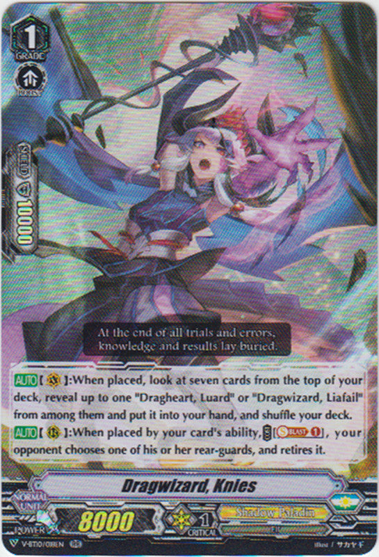V-BT10/018 Dragwizard, Knies