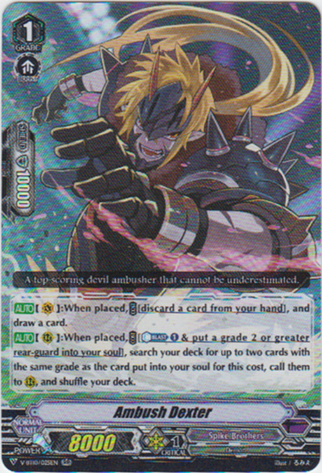 V-BT10/025 Ambush Dexter