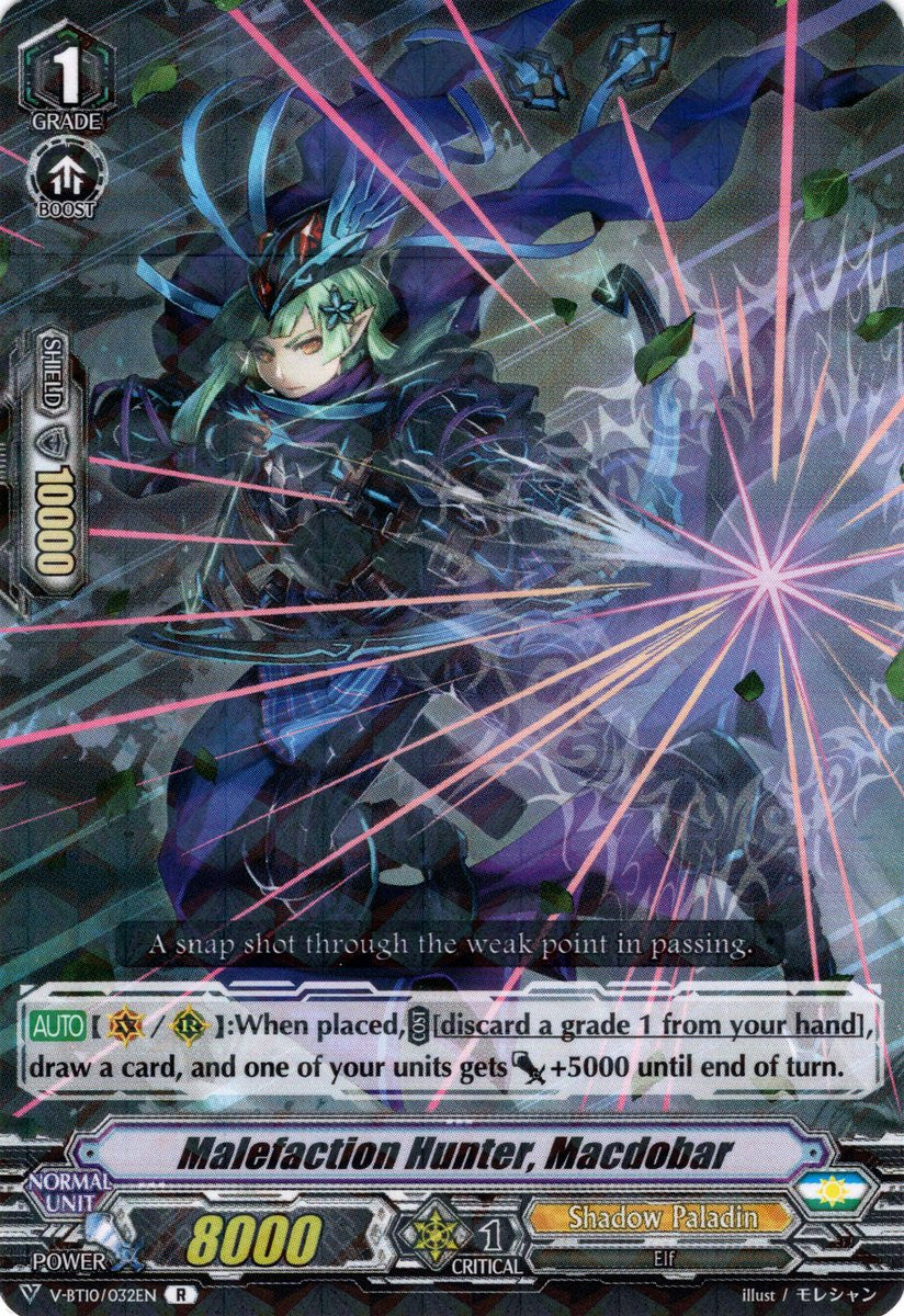 V-BT10/032EN Malefaction Hunter, Macdobar