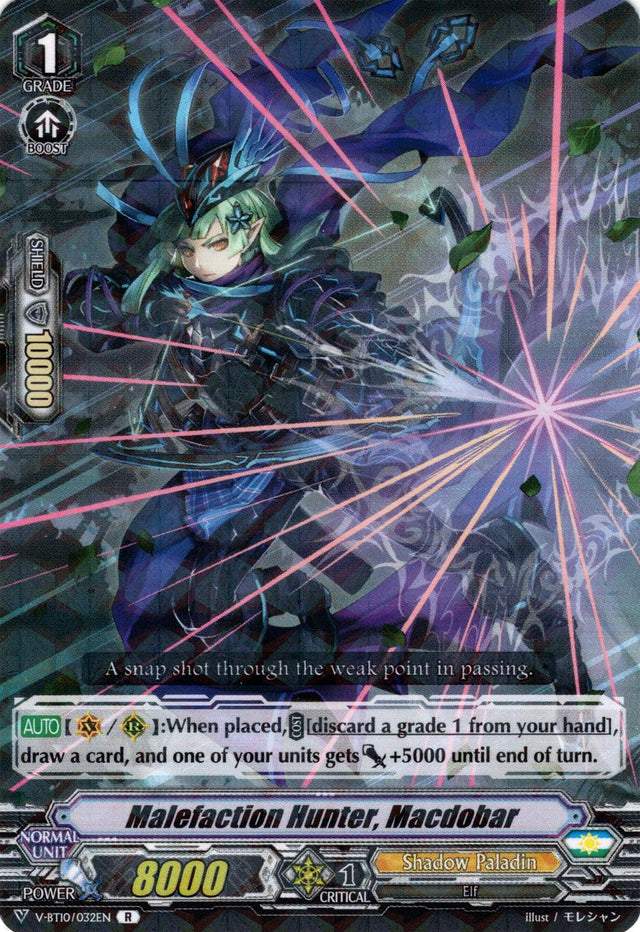 V-BT10/032EN Malefaction Hunter, Macdobar