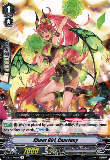 V-BT10/042EN Cheer Girl, Courtney