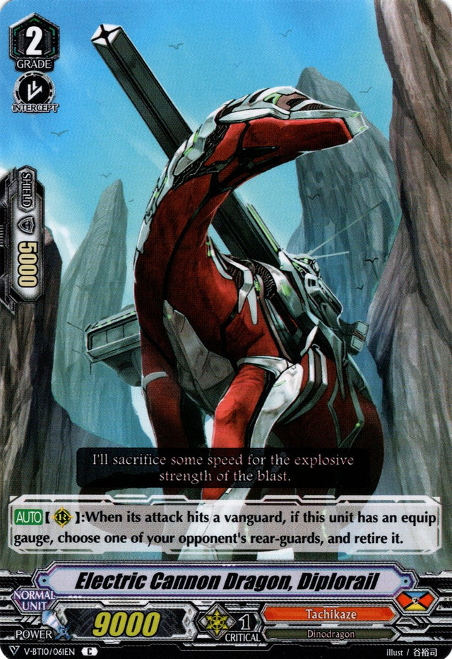 V-BT10/061EN Electric Cannon Dragon, Diplorail