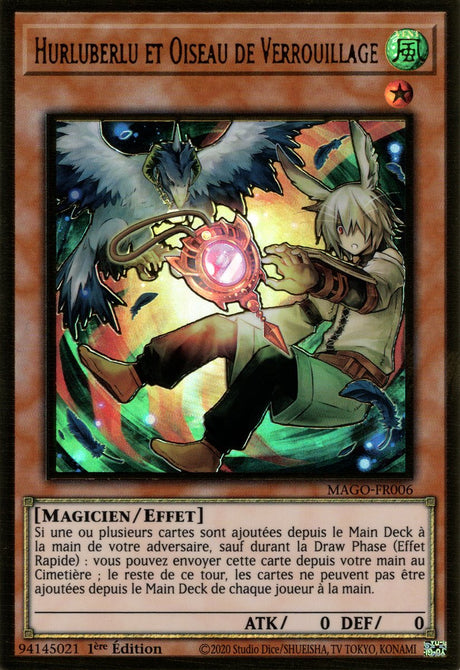 MAGO-FR006 Hurluberlu et Oiseau de Verrouillage