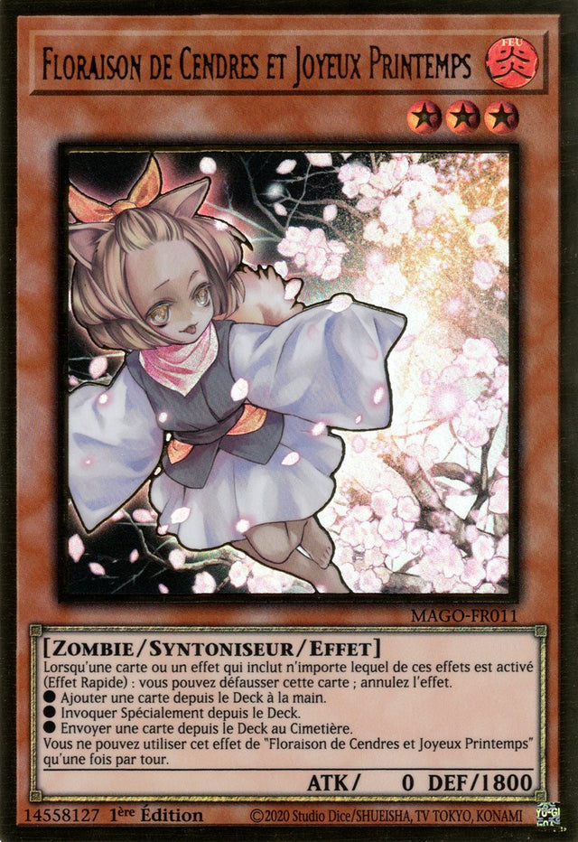 MAGO-FR011A Floraison de Cendres et Joyeux Printemps