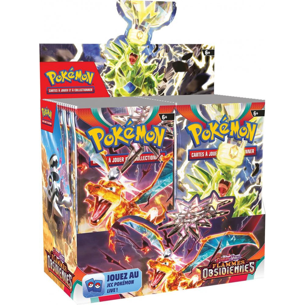 Pokémon - Display / Boite de 36 boosters EV03 : Flammes Obsidiennes