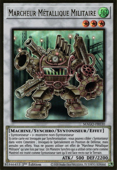 MAGO-FR030 Marcheur Métallique Militaire