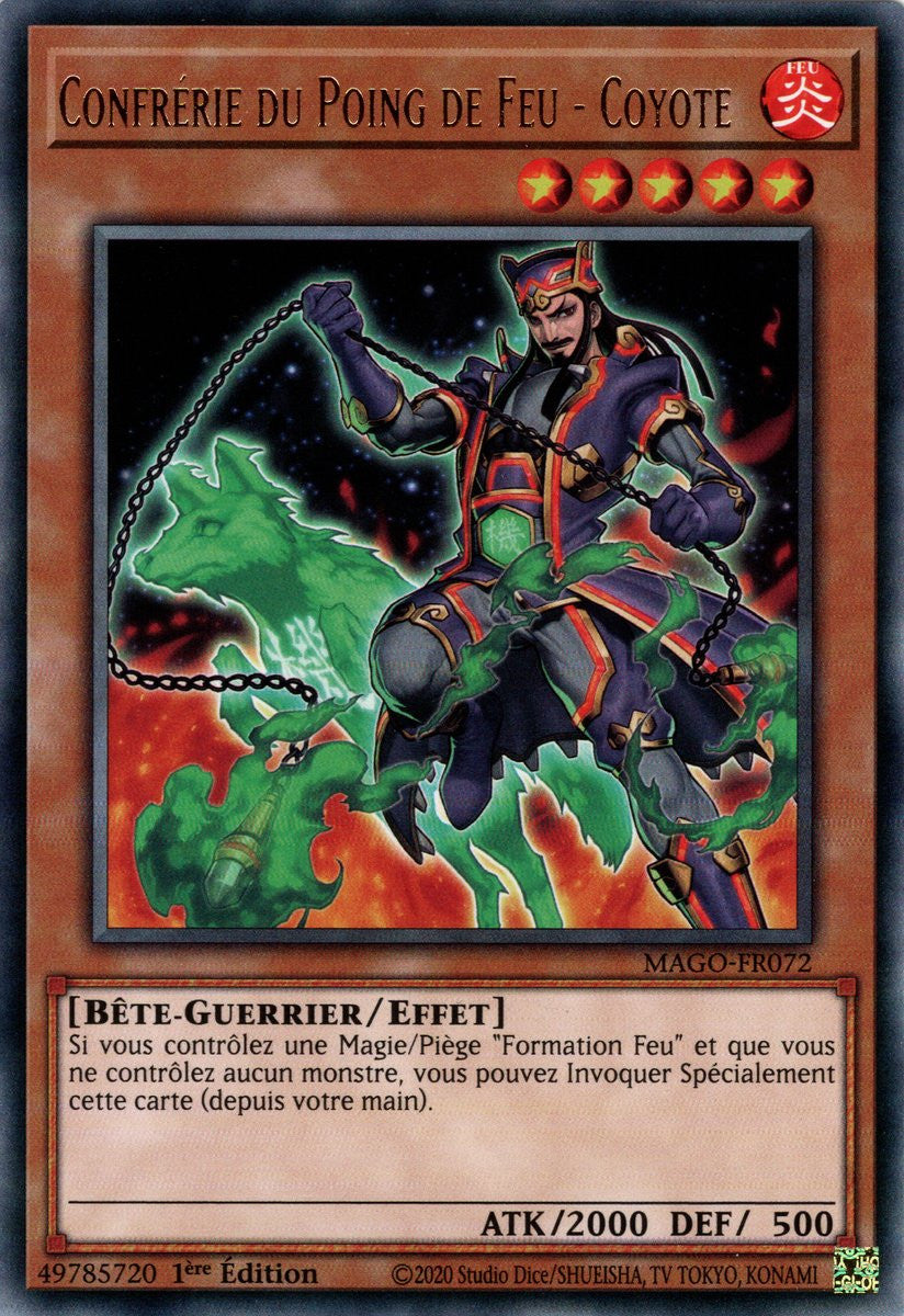 MAGO-FR072 Confrérie du Poing de Feu - Coyote