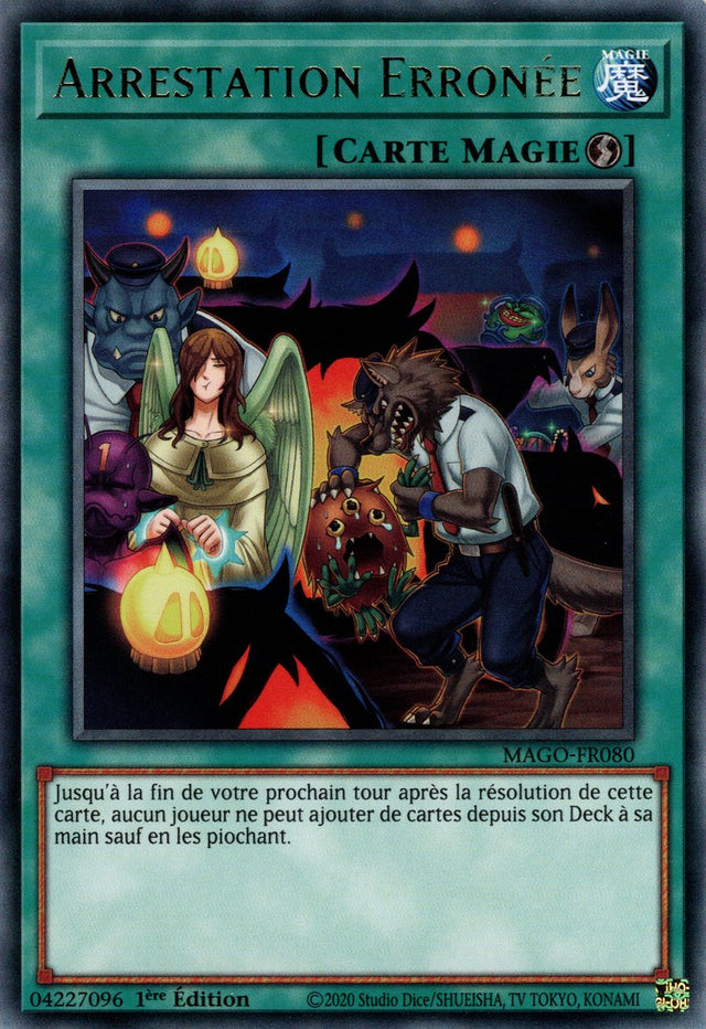 MAGO-FR080 Arrestation Erronée