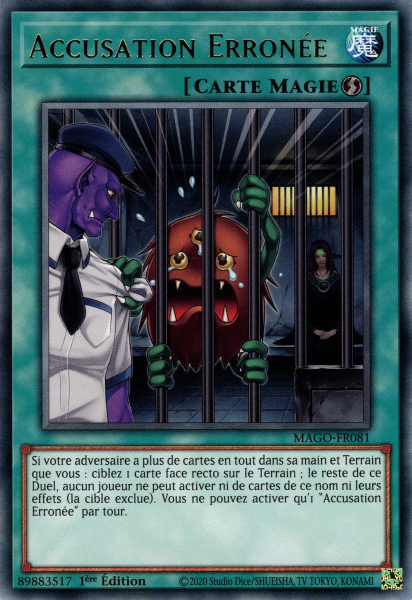MAGO-FR081 Accusation Erronée