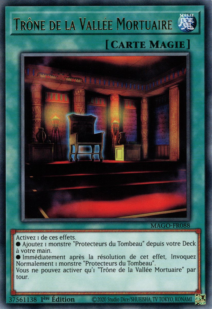MAGO-FR088 Trône de la Vallée Mortuaire