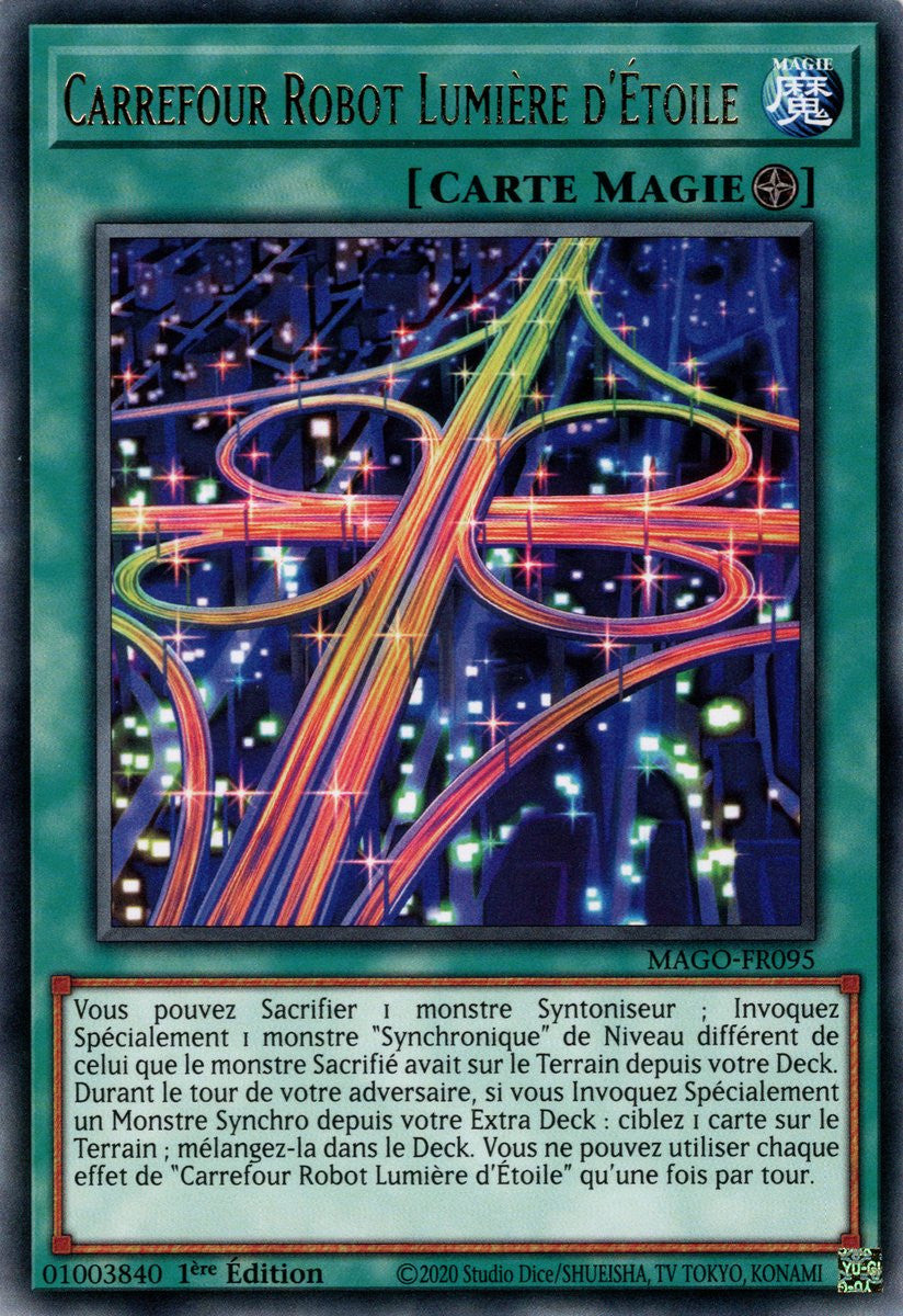 MAGO-FR095 Carrefour Robot Lumière d'Étoile