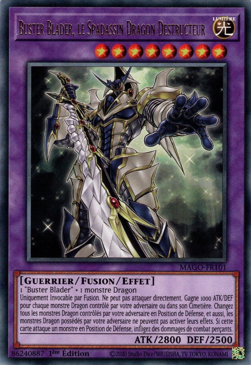 MAGO-FR101 Buster Blader, le Spadassin Dragon Destructeur