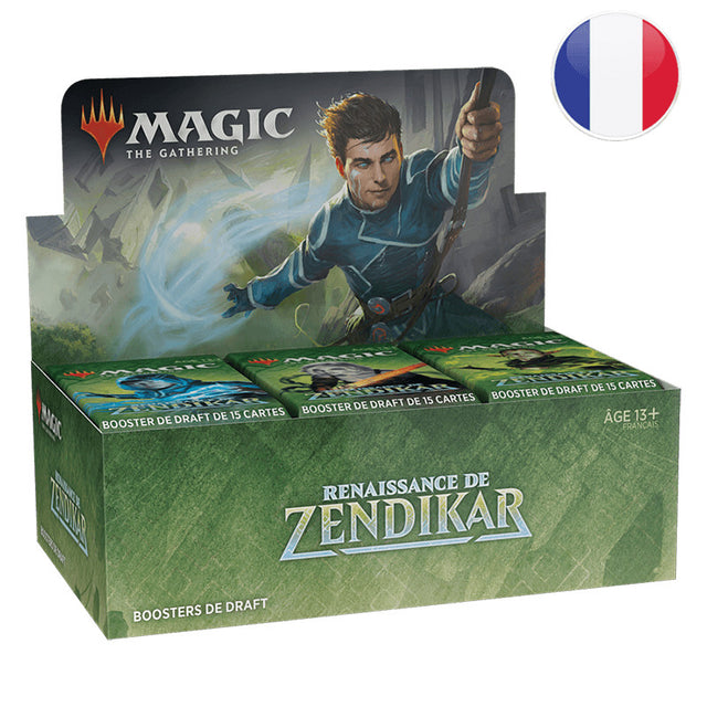 Display / Boite de 36 boosters de draft Renaissance de Zendikar - Magic FR