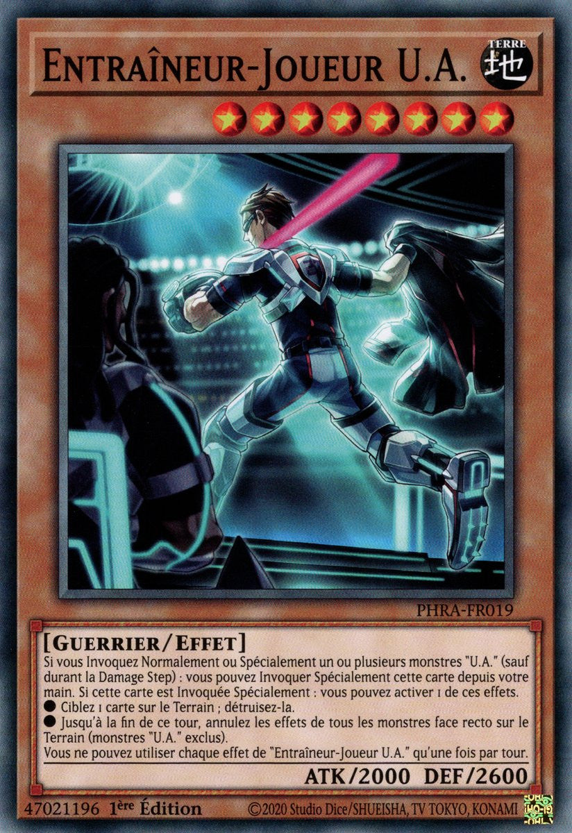 PHRA-FR019 Entraîneur-Joueur U.A.