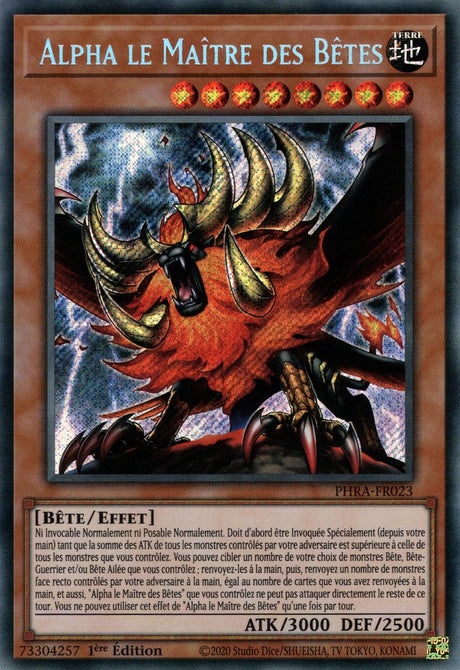 PHRA-FR023 Alpha le Maître des Bêtes