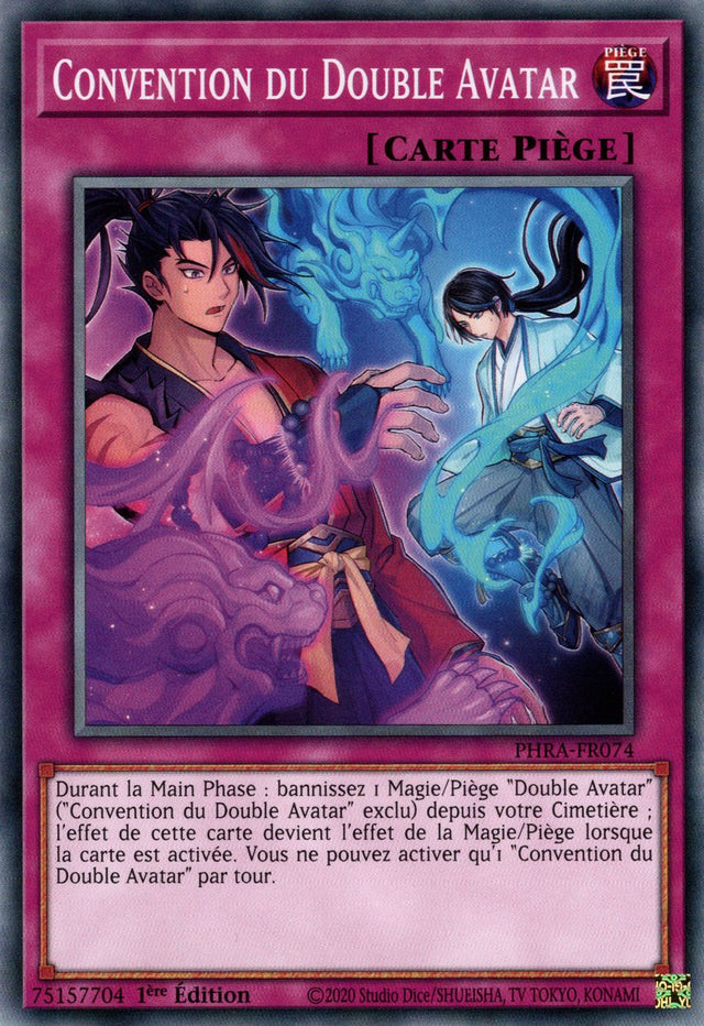 PHRA-FR074 Convention du Double Avatar