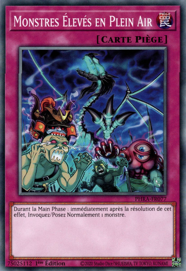 PHRA-FR077 Monstres Élevés en Plein Air
