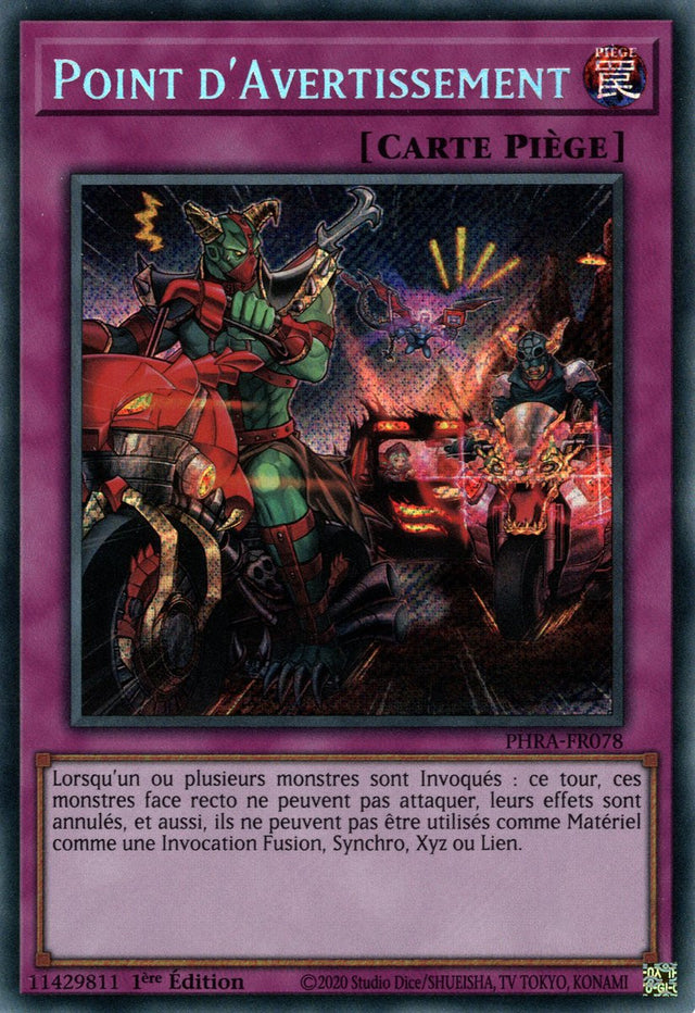 PHRA-FR078 Point d'Avertissement
