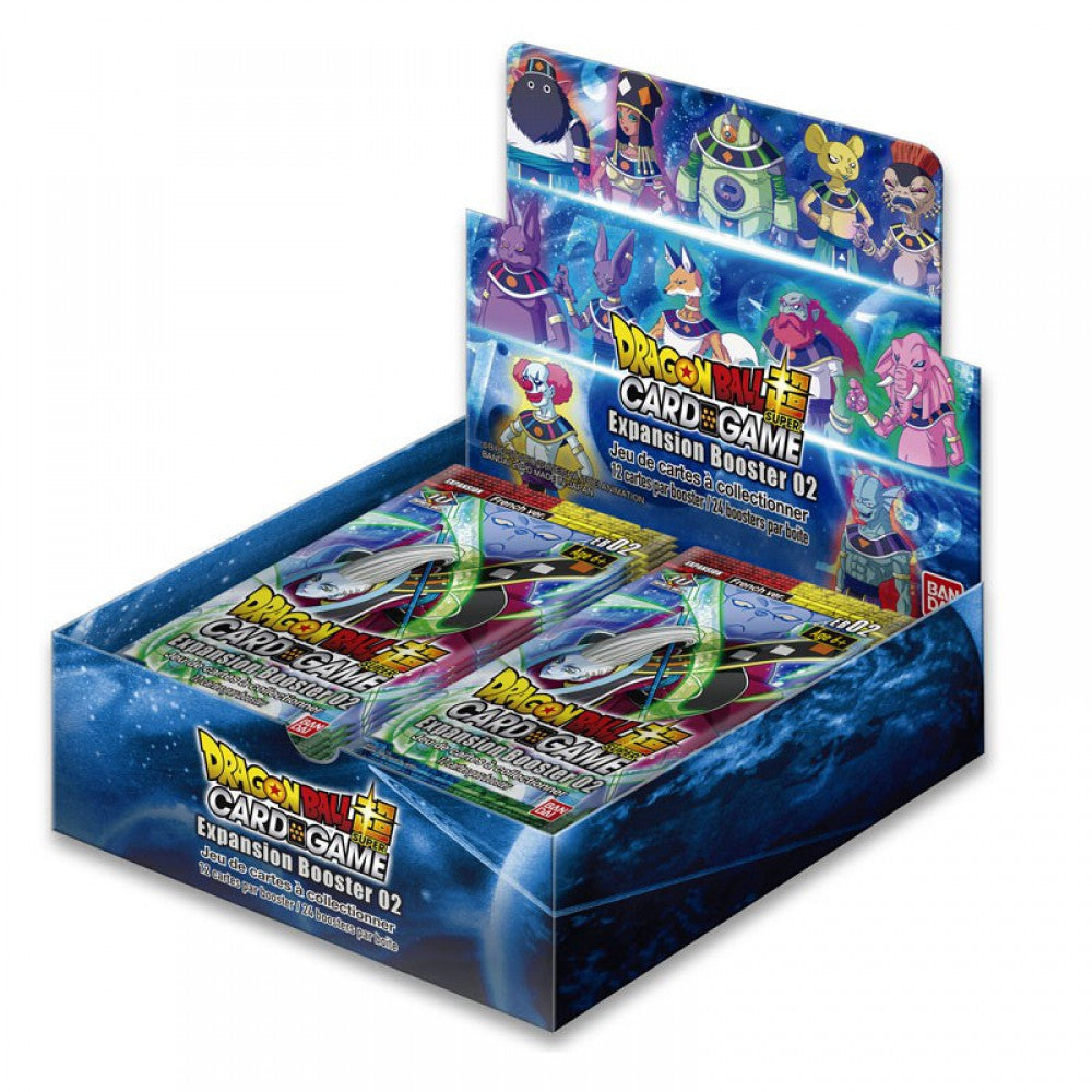 Display Boite de 24 boosters Divine Multiverse Expansion Booster 02 VF Dragon Ball