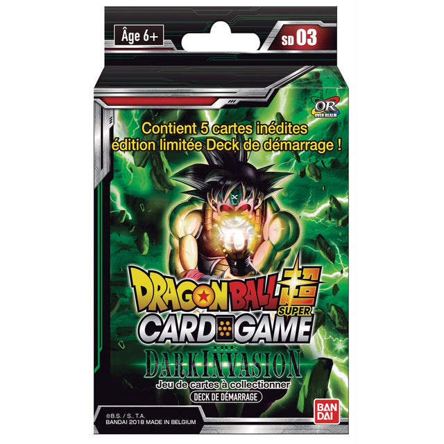 Starter Deck SD03 The Dark Invasion Dragon Ball FR