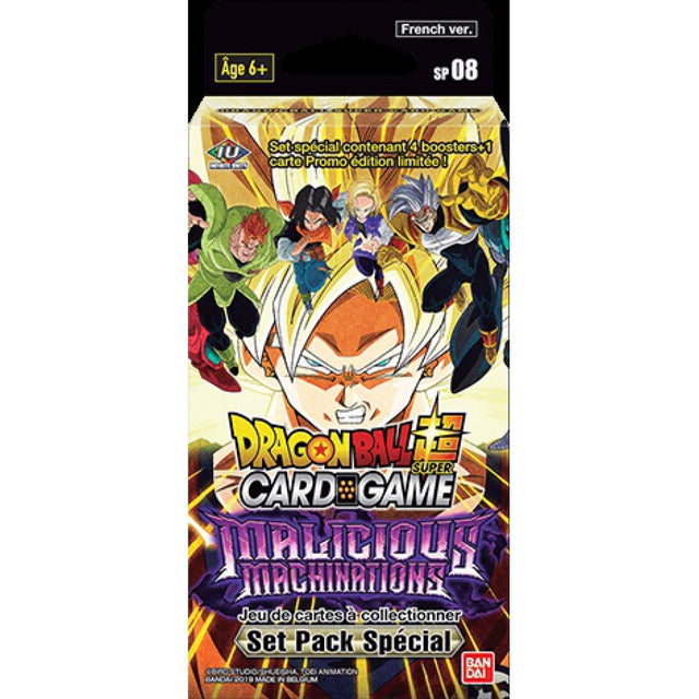 Dragon Ball Super Card Game - Set Pack Spécial Malicious Machinations SP08